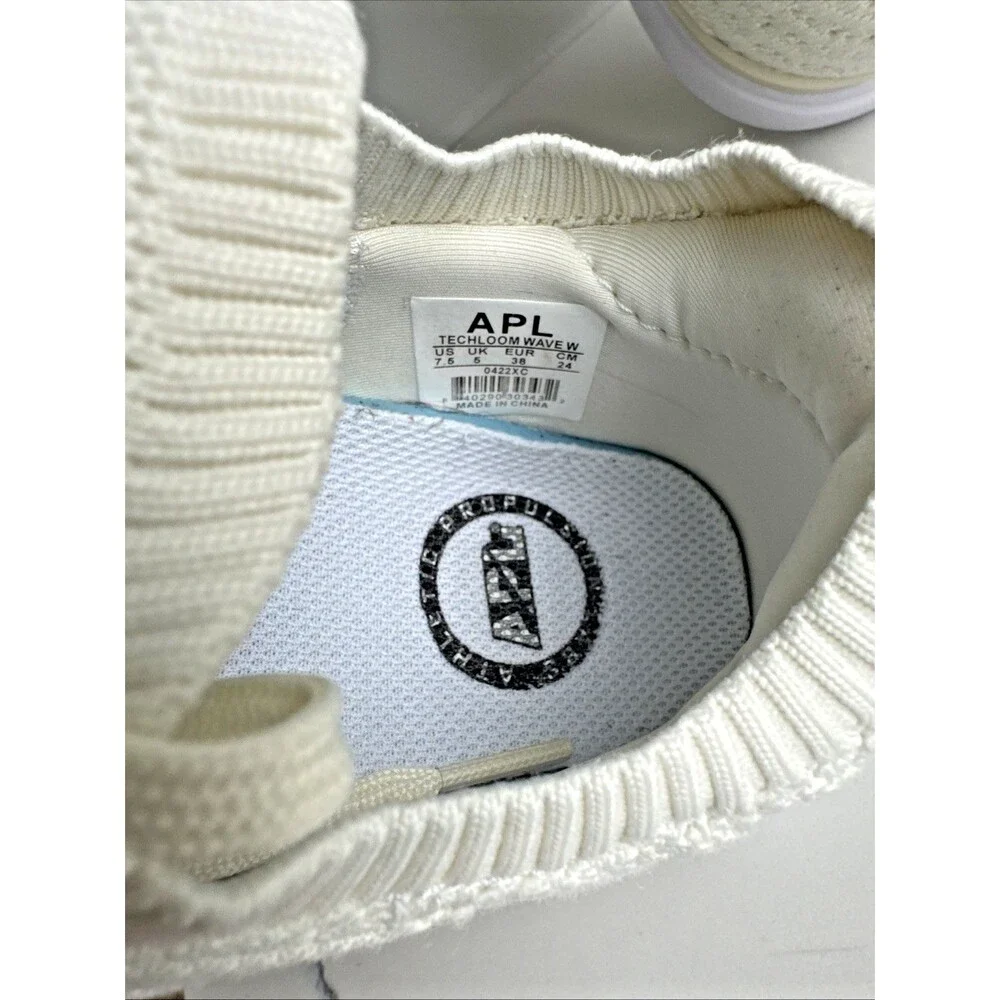 APL TechLoom Wave Women’s Sneakers Size 7.5 Blue White Athletic Propulsion Labs